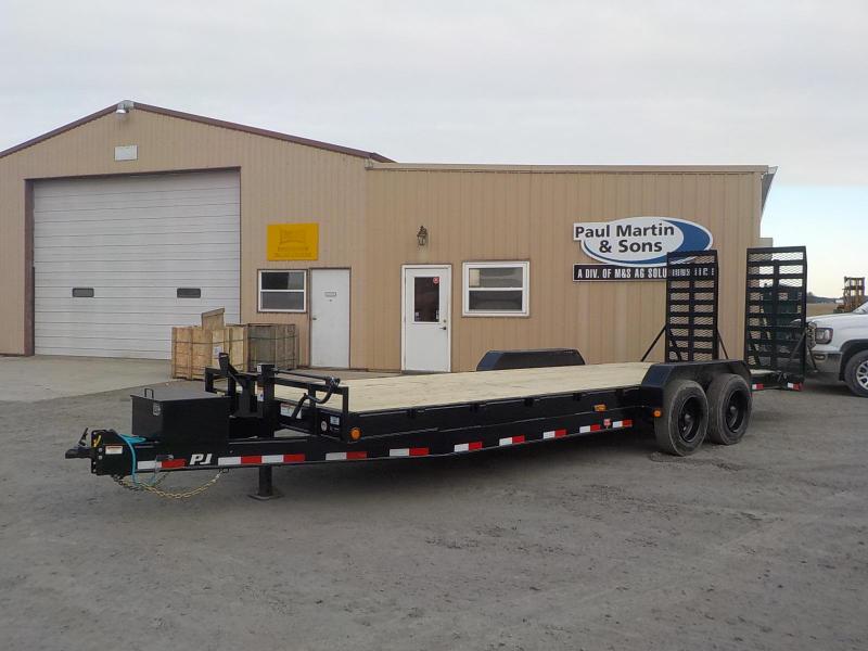 2020 PJ Trailers 24' x 8" Channel Equipment Trailer 2020 PJ Trailers 24' x 8" Channel Equipment Trailer