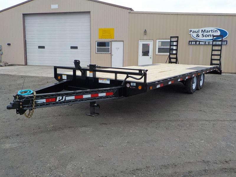 2020 PJ Trailers 8 in. I-Beam Deckover (F8) Flatbed Trailer 2020 PJ Trailers 8 in. I-Beam Deckover (F8) Flatbed Trailer