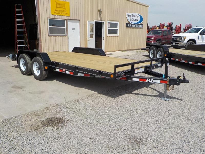 2019 PJ Trailers 18'x5" Channel Equipment Trailer 2019 PJ Trailers 18'x5" Channel Equipment Trailer