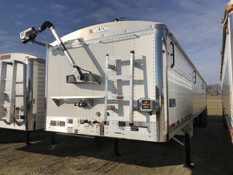 USED 2018 WILSON 41' X 96" X 66" HOPPER TRAILER USED 2018 WILSON 41' X 96" X 66" HOPPER TRAILER