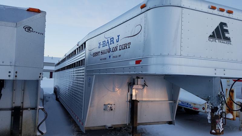 2006 Elite 36' x 8' x 6'6" Gooseneck Livestock Trailer 2006 Elite 36' x 8' x 6'6" Gooseneck Livestock Trailer