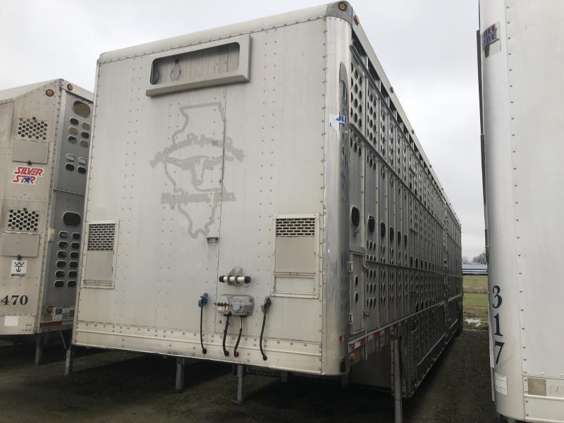 Used 2009 EBY 52'X102"X13'5" Bull Ride Livestock Semi Trailer Used 2009 EBY 52'X102"X13'5" Bull Ride Livestock Semi Trailer