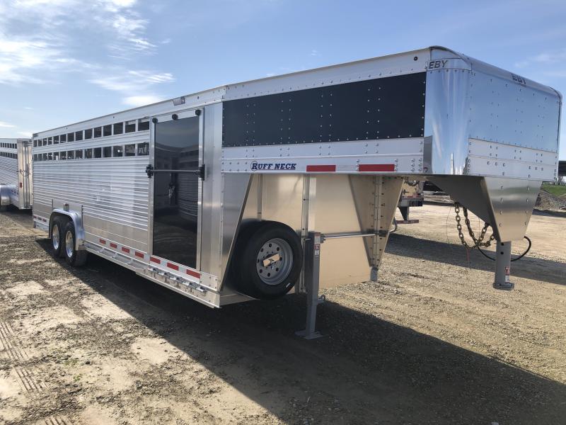 2020 EBY 26' x 8' x 6'6" Ruff Neck Gooseneck Trailer 2020 EBY 26' x 8' x 6'6" Ruff Neck Gooseneck Trailer