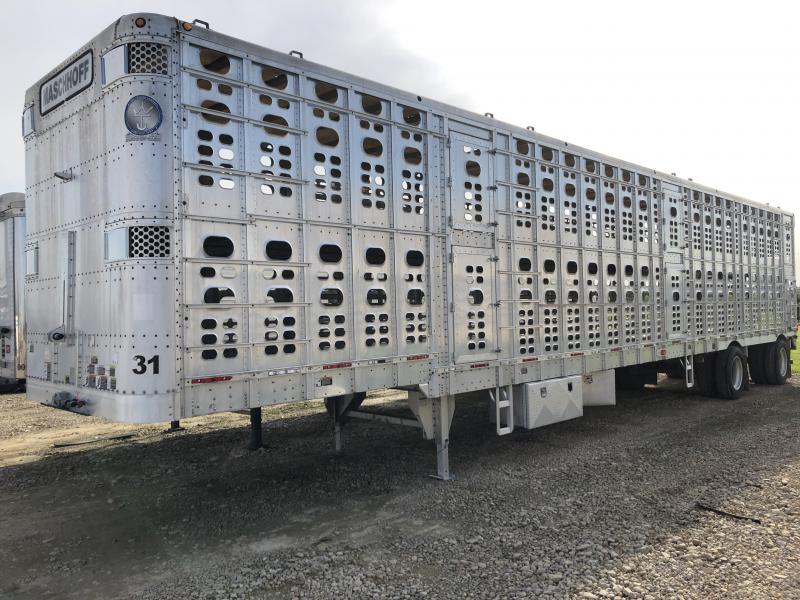 2002 Wilson 53'x102"x13'5" Drop Floor Livestock Semi Trailer 2002 Wilson 53'x102"x13'5" Drop Floor Livestock Semi Trailer