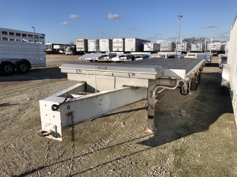 Used May 2005 20'+5' Equipment Bumper Hitch Trailer Used May 2005 20'+5' Equipment Bumper Hitch Trailer