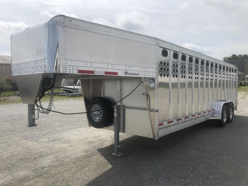 2020 Eby 24'x7'1"x6'6" PP MAV GN, PPE, (1) ROLLING GATE FRT 1/2, (1) FS SPT 8' FROM REAR GN Livestock 2020 Eby 24'x7'1"x6'6" PP MAV GN, PPE, (1) ROLLING GATE FRT 1/2, (1) FS SPT 8' FROM REAR GN Livestock