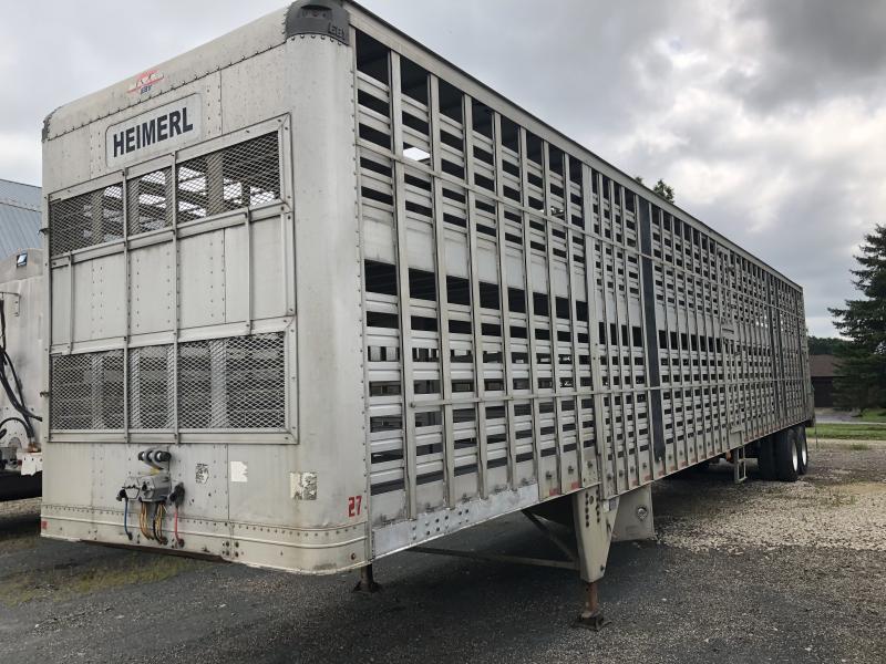2003 EBY 53' x 102" x 13'6" Drop Floor Livestock Semi Trailer 2003 EBY 53' x 102" x 13'6" Drop Floor Livestock Semi Trailer
