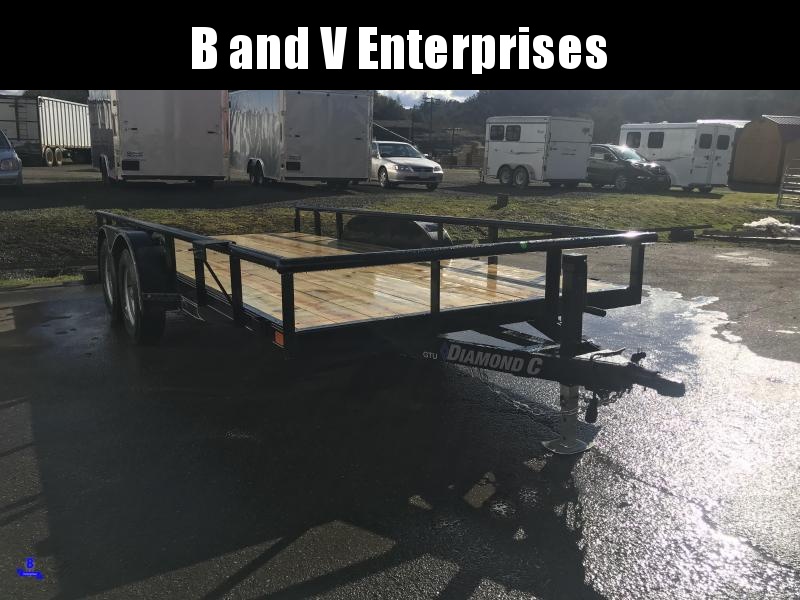 2019 Diamond C GTU235 16X83 Flatbed Toy Car Utility Trailer K1212346 2019 Diamond C GTU235 16X83 Flatbed Toy Car Utility Trailer K1212346