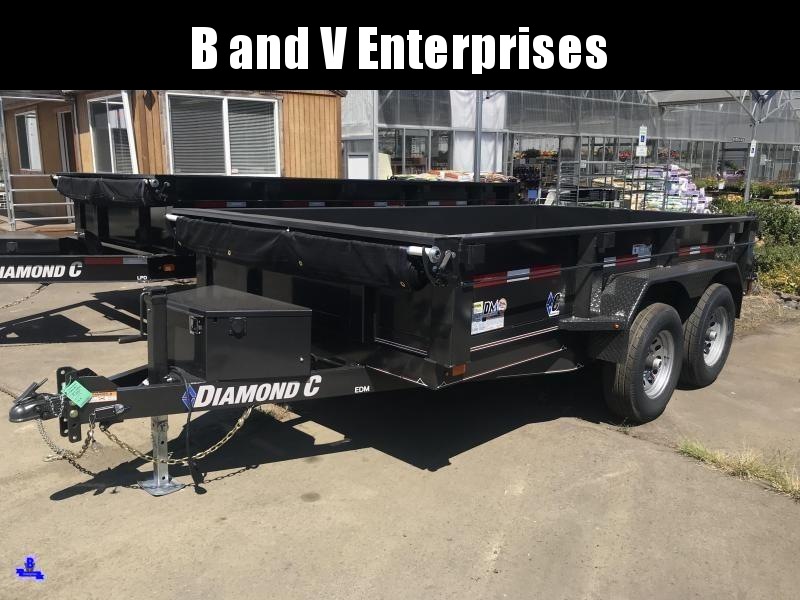 2019 Diamond C Trailers EDG235 77X10 Dump Trailer #K1217550 2019 Diamond C Trailers EDG235 77X10 Dump Trailer #K1217550