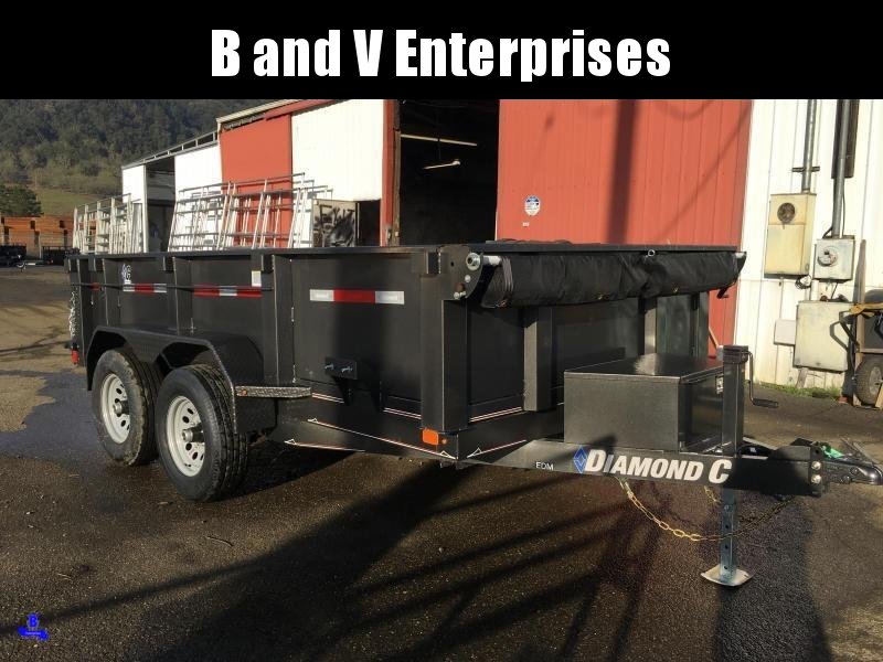 2020 DIAMOND C EDM252 12' X 77" 10K DUMP TRAILER #L1223314 2020 DIAMOND C EDM252 12' X 77" 10K DUMP TRAILER #L1223314