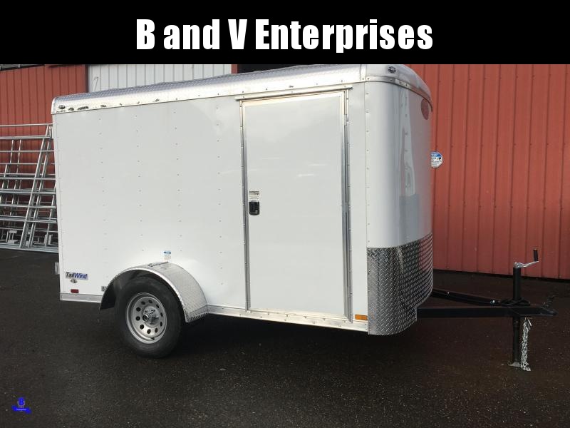 2020 Continental Cargo TW610SA TAILWIND 6X10 Enclosed Cargo Trailer #LF719555 2020 Continental Cargo TW610SA TAILWIND 6X10 Enclosed Cargo Trailer #LF719555