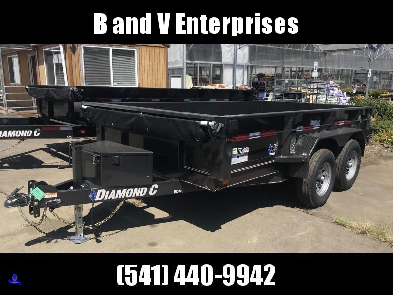 2019 Diamond C Trailers EDG235 77X10 Dump Trailer #K1215951 2019 Diamond C Trailers EDG235 77X10 Dump Trailer #K1215951