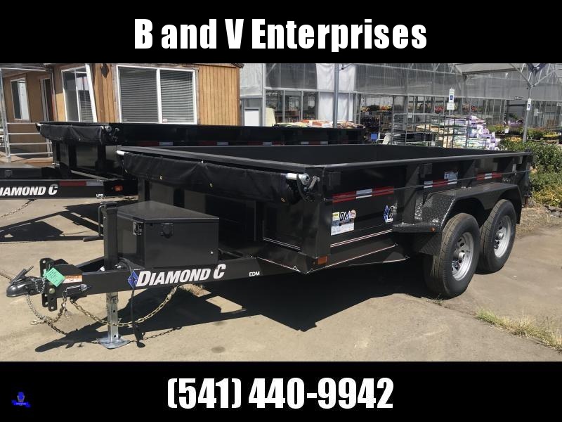 2019 Diamond C Trailers EDG235 77X10 Dump Trailer #K1215951 2019 Diamond C Trailers EDG235 77X10 Dump Trailer #K1215951