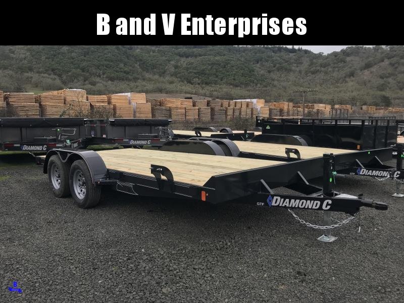 2019 Diamond C Trailers GTF235 16X83 Flatbed Car / Racing Trailer K1210734 2019 Diamond C Trailers GTF235 16X83 Flatbed Car / Racing Trailer K1210734