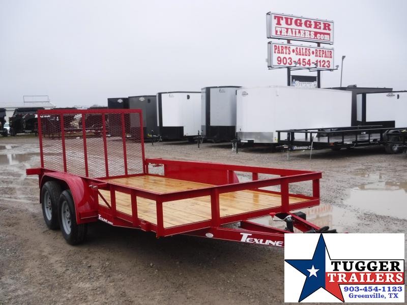 2020 TexLine 77x14 14ft Utility Flatbed Trailer 2020 TexLine 77x14 14ft Utility Flatbed Trailer