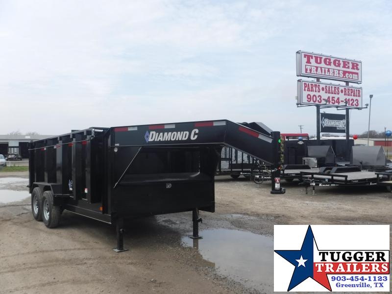 2019 Diamond C Trailers 82x14 14ft 21WD Dump Trailer 2019 Diamond C Trailers 82x14 14ft 21WD Dump Trailer