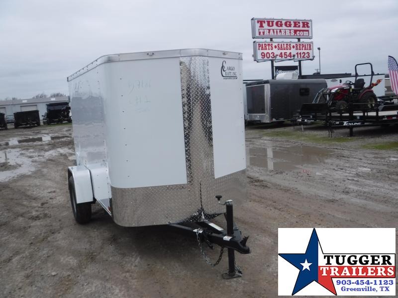 2020 Cargo Craft 5x8 8ft Elite Plus 2' V-Nose Single Door Utility Enclosed Cargo Trailer 2020 Cargo Craft 5x8 8ft Elite Plus 2' V-Nose Single Door Utility Enclosed Cargo Trailer