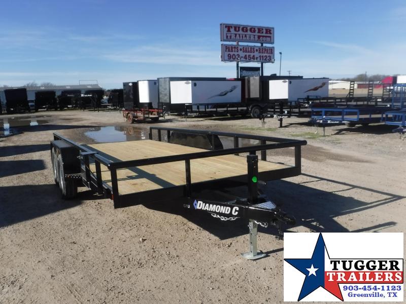 2020 Diamond C Trailers 83x16 16ft Flatbed GTU Utility Trailer 2020 Diamond C Trailers 83x16 16ft Flatbed GTU Utility Trailer