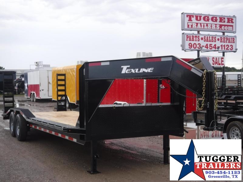 2019 TexLine 83x24 24ft Gooseneck Flatbed Equipment Utility Trailer 2019 TexLine 83x24 24ft Gooseneck Flatbed Equipment Utility Trailer