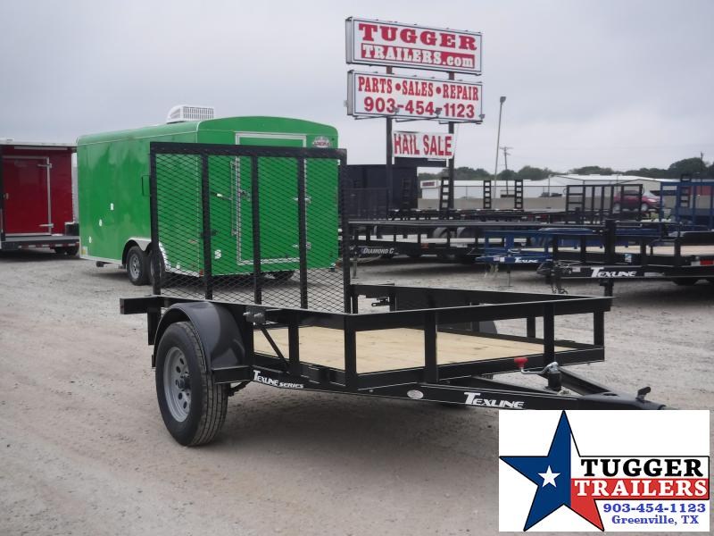 2019 TexLine 5x8 8ft Flatbed Ramp Utility Trailer 2019 TexLine 5x8 8ft Flatbed Ramp Utility Trailer