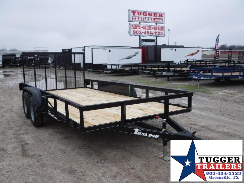 2020 TexLine 83x16 16ft Utility Flatbed Trailer 2020 TexLine 83x16 16ft Utility Flatbed Trailer