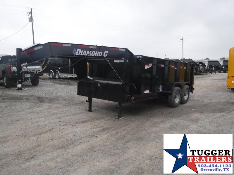 2019 Diamond C Trailers 82x14 14ft Gooseneck 2019 Black LPD Dump Trailer 2019 Diamond C Trailers 82x14 14ft Gooseneck 2019 Black LPD Dump Trailer