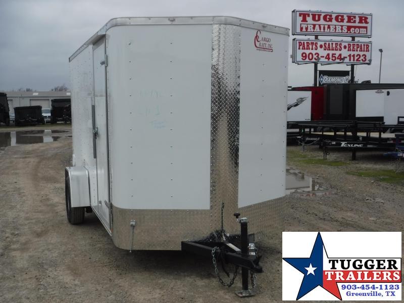 2020 Cargo Craft 6x12 12ft Elite Plus 2' V-Nose Utility Enclosed Cargo Trailer 2020 Cargo Craft 6x12 12ft Elite Plus 2' V-Nose Utility Enclosed Cargo Trailer
