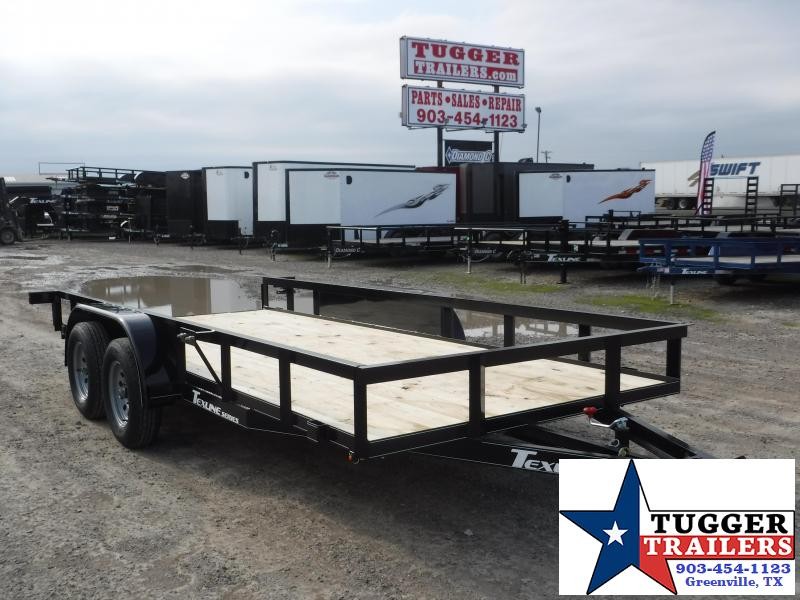 2020 TexLine 77x16 16ft Flatbed Utility Trailer 2020 TexLine 77x16 16ft Flatbed Utility Trailer