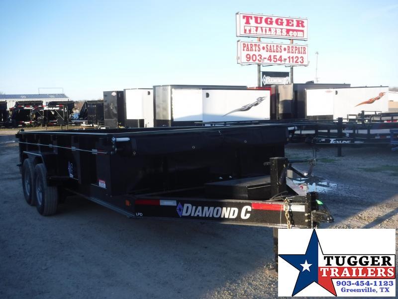 2020 Diamond C Trailers 82x16 16ft Steel Heavy Duty Dump Trailer 2020 Diamond C Trailers 82x16 16ft Steel Heavy Duty Dump Trailer