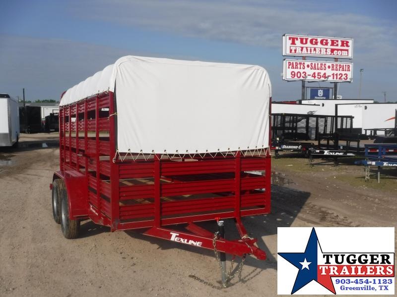 2020 TexLine 6x12 12ft Farm Livestock Animal Cow Farm Utility Livestock Trailer 2020 TexLine 6x12 12ft Farm Livestock Animal Cow Farm Utility Livestock Trailer