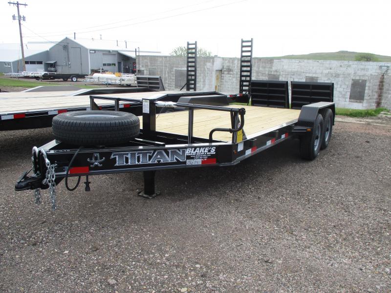 2020 Titan Trailers Flatbed Flatbed Trailer 2020 Titan Trailers Flatbed Flatbed Trailer