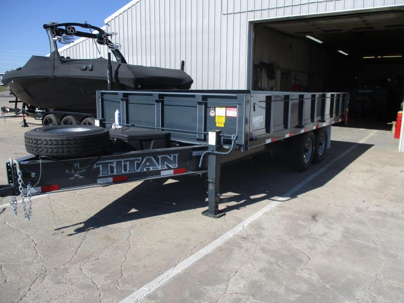 2018 Titan Trailers Dump Trailer Dump Trailer 98 X 16 2018 Titan Trailers Dump Trailer Dump Trailer 98 X 16