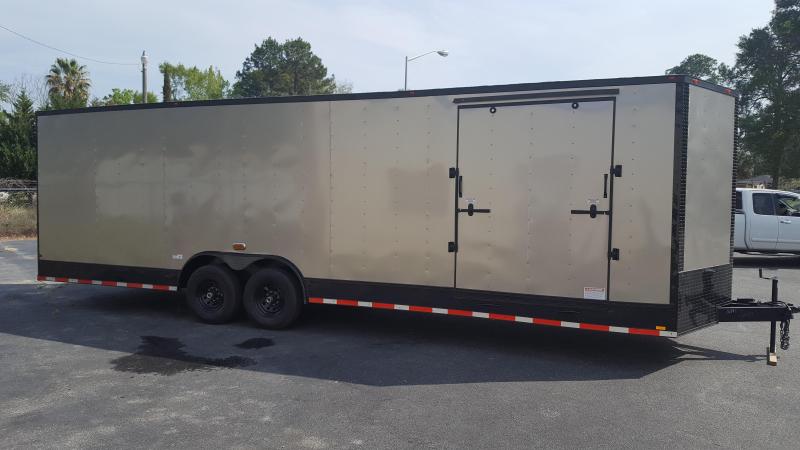 8.5 x 28 7'6 Interior 5200LB Axles Blackout 8.5 x 28 7'6 Interior 5200LB Axles Blackout