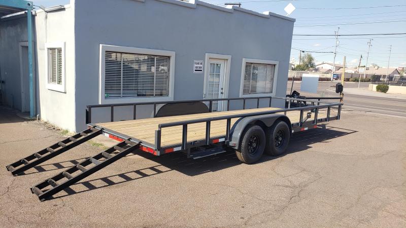 2020 Lamar Utility Trailer, Tandem Axle, 9990# GVWR, side load slide in ramps, Pipe Top **Cash Dicscount*** See below 2020 Lamar Utility Trailer, Tandem Axle, 9990# GVWR, side load slide in ramps, Pipe Top **Cash Dicscount*** See below