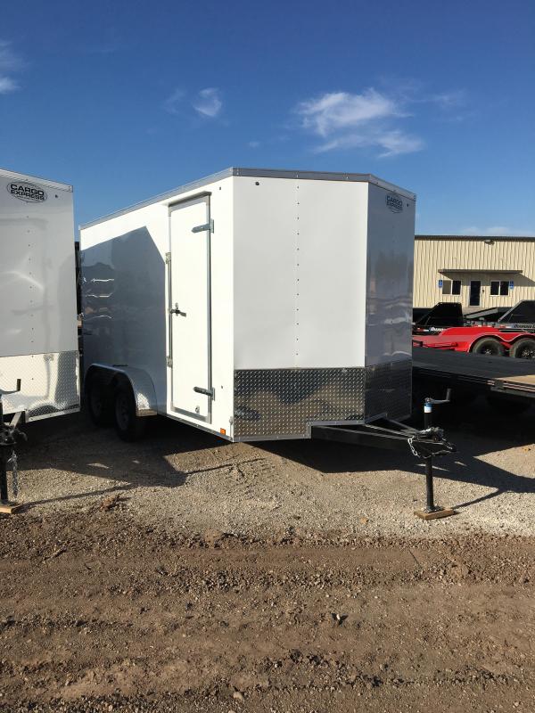 2021 Cargo Express Ex 7 Wide V-NOSE Tandem Cargo Cargo / Enclosed Trailer 2021 Cargo Express Ex 7 Wide V-NOSE Tandem Cargo Cargo / Enclosed Trailer