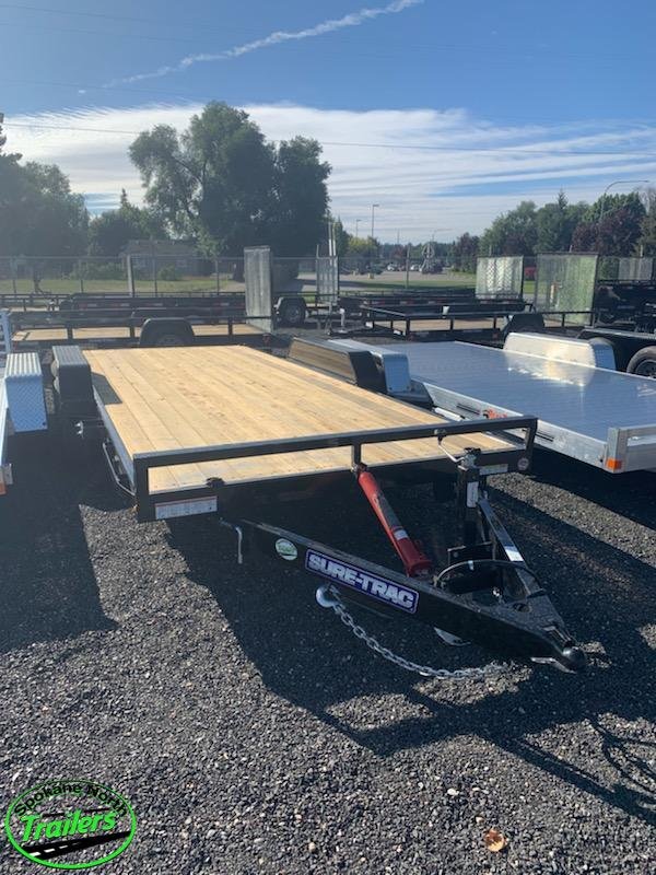 2020 Sure-Trac 7X18 10K (Manual) Tilt Bed Car Hauler/ Racing Trailer 2020 Sure-Trac 7X18 10K (Manual) Tilt Bed Car Hauler/ Racing Trailer