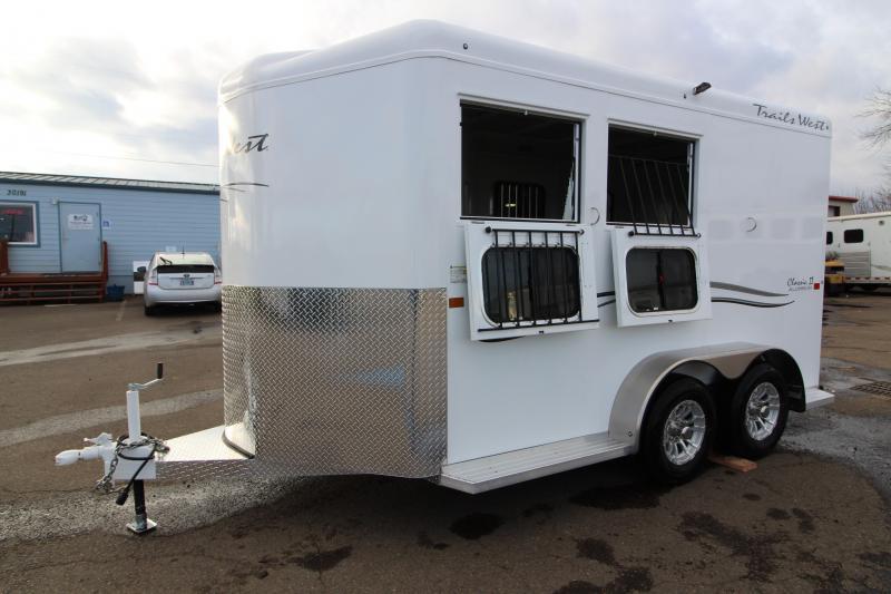 2019 Trails West Classic 2 Horse Trailer - UPGRADED Extra Tall 7'6 - Triple Wall Construction - Aluminum Skin Steel Frame 2019 Trails West Classic 2 Horse Trailer - UPGRADED Extra Tall 7'6 - Triple Wall Construction - Aluminum Skin Steel Frame