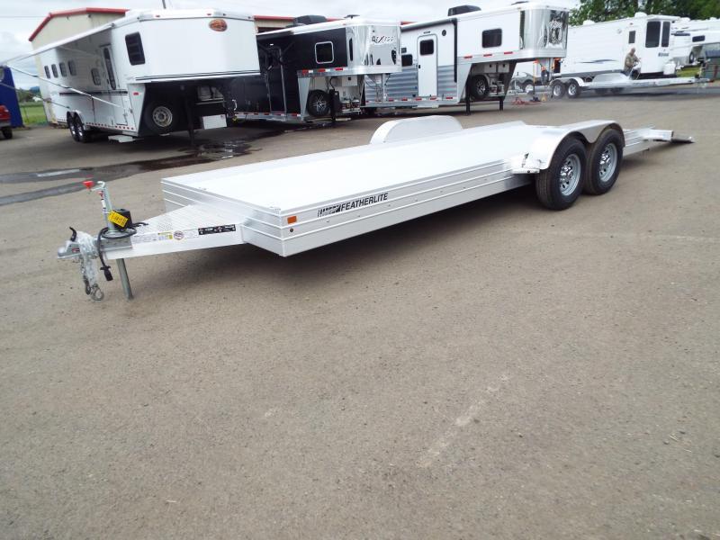2019 Featherlite 3110 - 20ft Aluminum Flatbed Trailer PRICE REDUCED - Electric brakes - Ramp storage - Ramps - Removable fenders 2019 Featherlite 3110 - 20ft Aluminum Flatbed Trailer PRICE REDUCED - Electric brakes - Ramp storage - Ramps - Removable fenders