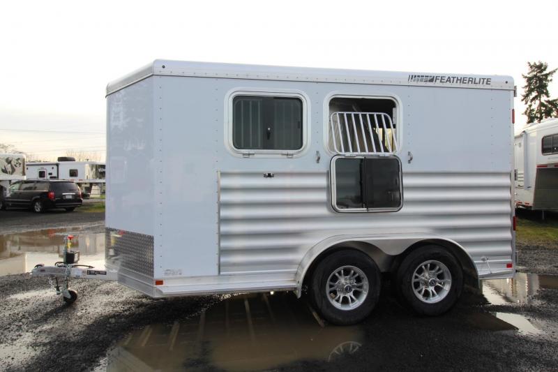 2020 Featherlite 7441 - 2 Horse Trailer - W/ Rear tack & Large Dressing Room - Easy Care Flooring - Dbl Rear Doors W/ Windows 2020 Featherlite 7441 - 2 Horse Trailer - W/ Rear tack & Large Dressing Room - Easy Care Flooring - Dbl Rear Doors W/ Windows
