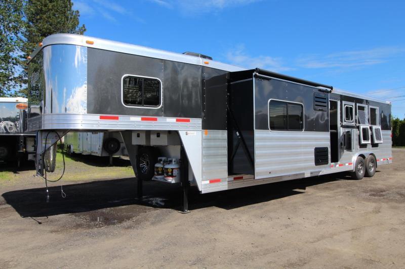 2017 Exiss Endeavor 8414 Glide B - Onan p4500i Generator with Remote Start - All Aluminum - Escape Door - Stud Panel - Mangers - Easy Care Flooring - 4 Horse Trailer PRICE REDUCED $10000! 2017 Exiss Endeavor 8414 Glide B - Onan p4500i Generator with Remote Start - All Aluminum - Escape Door - Stud Panel - Mangers - Easy Care Flooring - 4 Horse Trailer PRICE REDUCED $10000!