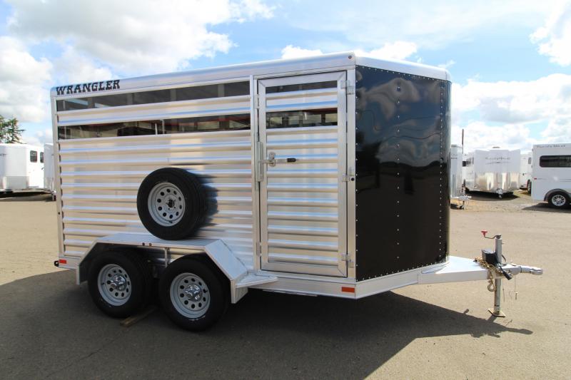 Lightly Used 2019 Elite Wrangler 1165 Livestock Trailer-11' Long-Slider in Rear Gate-Floor Mats-Load Light Lightly Used 2019 Elite Wrangler 1165 Livestock Trailer-11' Long-Slider in Rear Gate-Floor Mats-Load Light