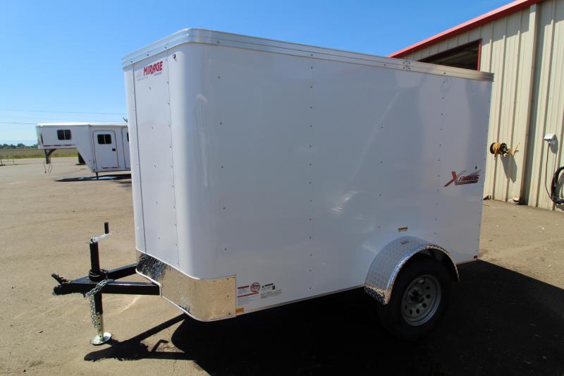 2020 Mirage Xpres 5x8 Enclosed Cargo Trailer - Single Axle - Rear Ram Door 2020 Mirage Xpres 5x8 Enclosed Cargo Trailer - Single Axle - Rear Ram Door