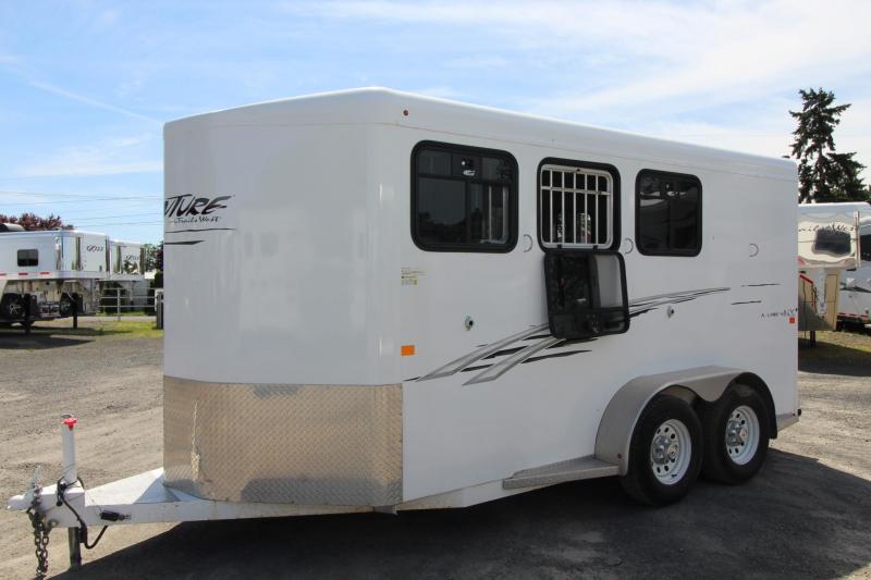 2016 Trails West Adventure MX II 3 Horse Trailer - Aluminum Skin Steel Frame 2016 Trails West Adventure MX II 3 Horse Trailer - Aluminum Skin Steel Frame