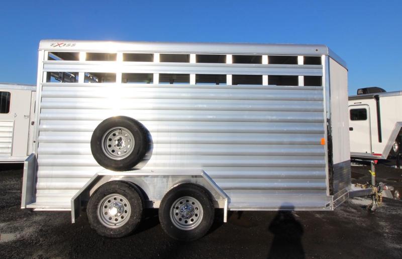 2020 Exiss Trailers 713 - 13ft Livestock Trailer - Escape Door - Sliding Sort Door - Center Divider 2020 Exiss Trailers 713 - 13ft Livestock Trailer - Escape Door - Sliding Sort Door - Center Divider