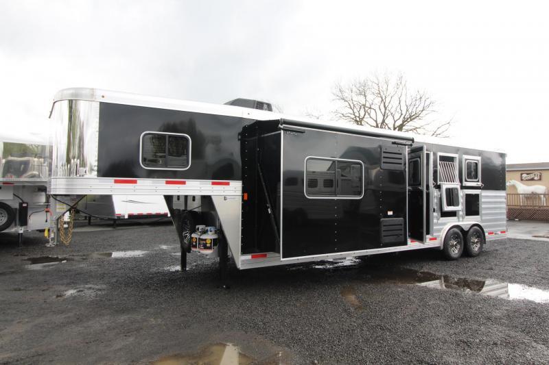 2019 Exiss Trailers Endeavor 8312 Horse Trailer W/ 12' SW Slide - Easy Care Flooring PRICE REDUCED 2019 Exiss Trailers Endeavor 8312 Horse Trailer W/ 12' SW Slide - Easy Care Flooring PRICE REDUCED