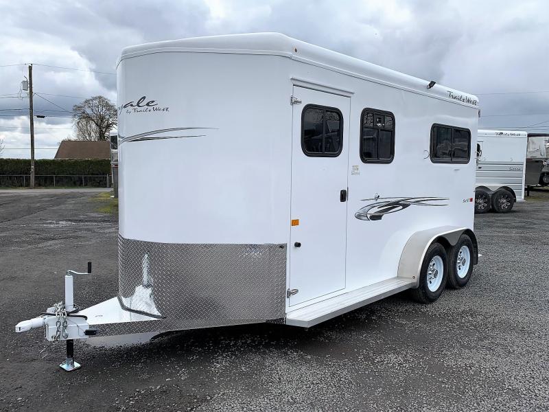 2020 Trails West Royale SxS Tack Room Conv. Pkg 2 Horse Trailer 2020 Trails West Royale SxS Tack Room Conv. Pkg 2 Horse Trailer