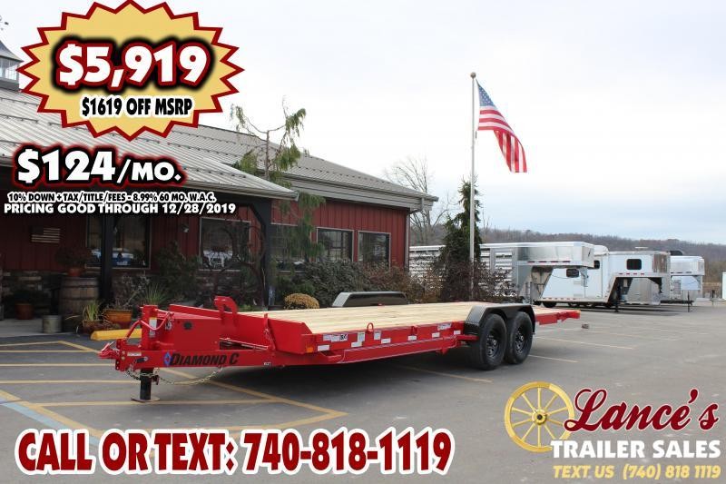 2020 DIAMOND C 82" x 24Ft. TILT EQUIPMENT TRAILER 2020 DIAMOND C 82" x 24Ft. TILT EQUIPMENT TRAILER