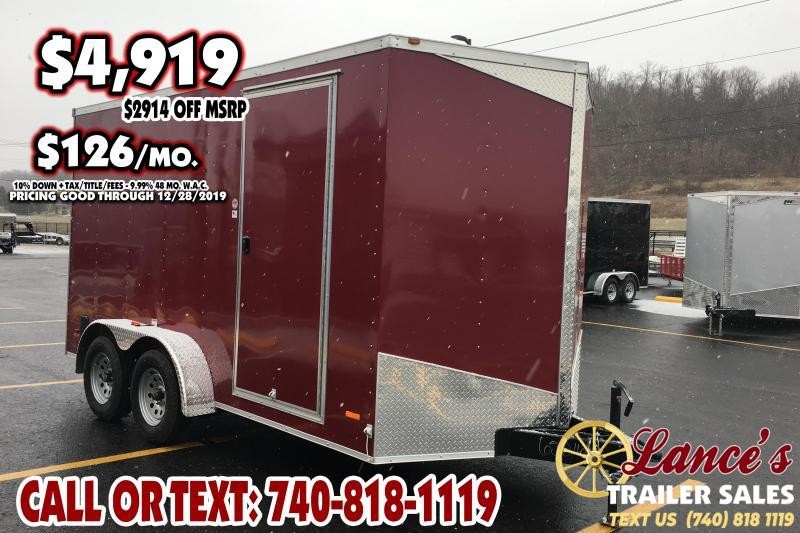 2019 RC Trailers 7Ft. x 14Ft. Enclosed Cargo Trailer 2019 RC Trailers 7Ft. x 14Ft. Enclosed Cargo Trailer
