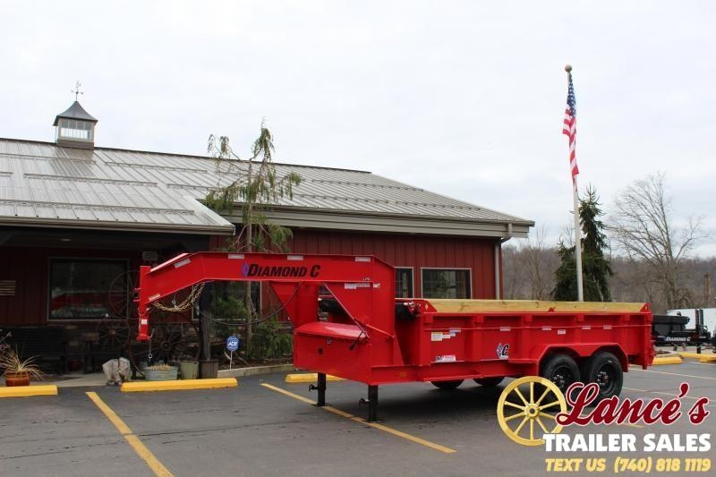 2020 Diamond C 82"x14' Deluxe Heavy Duty Dump Trailer 2020 Diamond C 82"x14' Deluxe Heavy Duty Dump Trailer