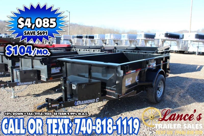 2020 DIAMOND C 60" x 8Ft. DUMP TRAILER 2020 DIAMOND C 60" x 8Ft. DUMP TRAILER